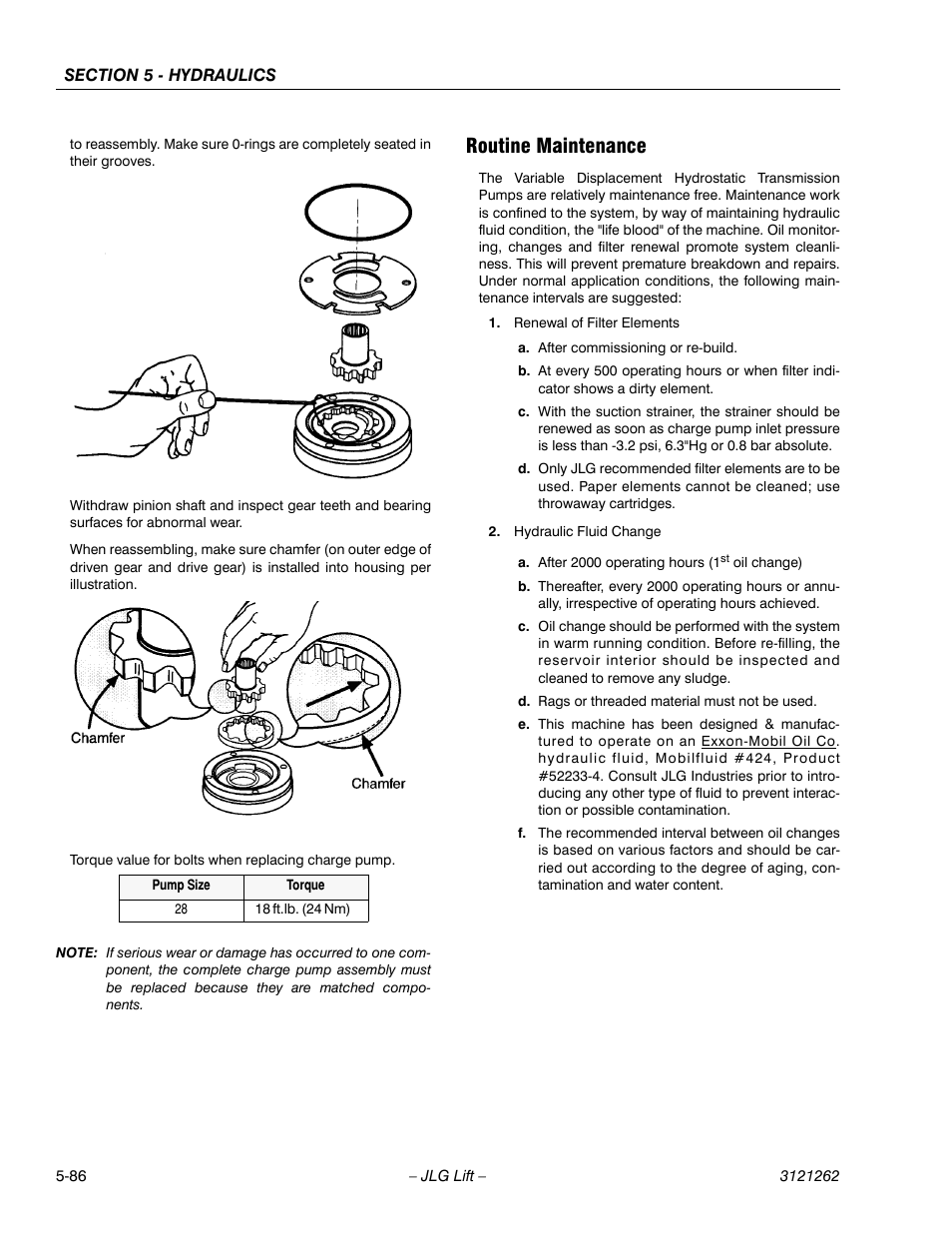 Routine maintenance, Routine maintenance -86 | JLG 1500SJ Service Manual User Manual | Page 438 / 628