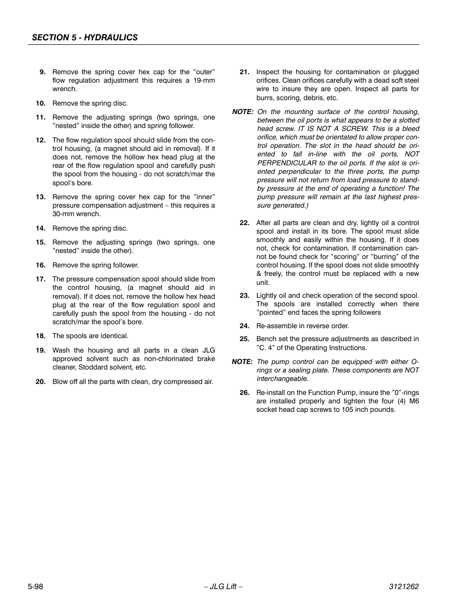 JLG 1500SJ Service Manual User Manual | Page 450 / 628