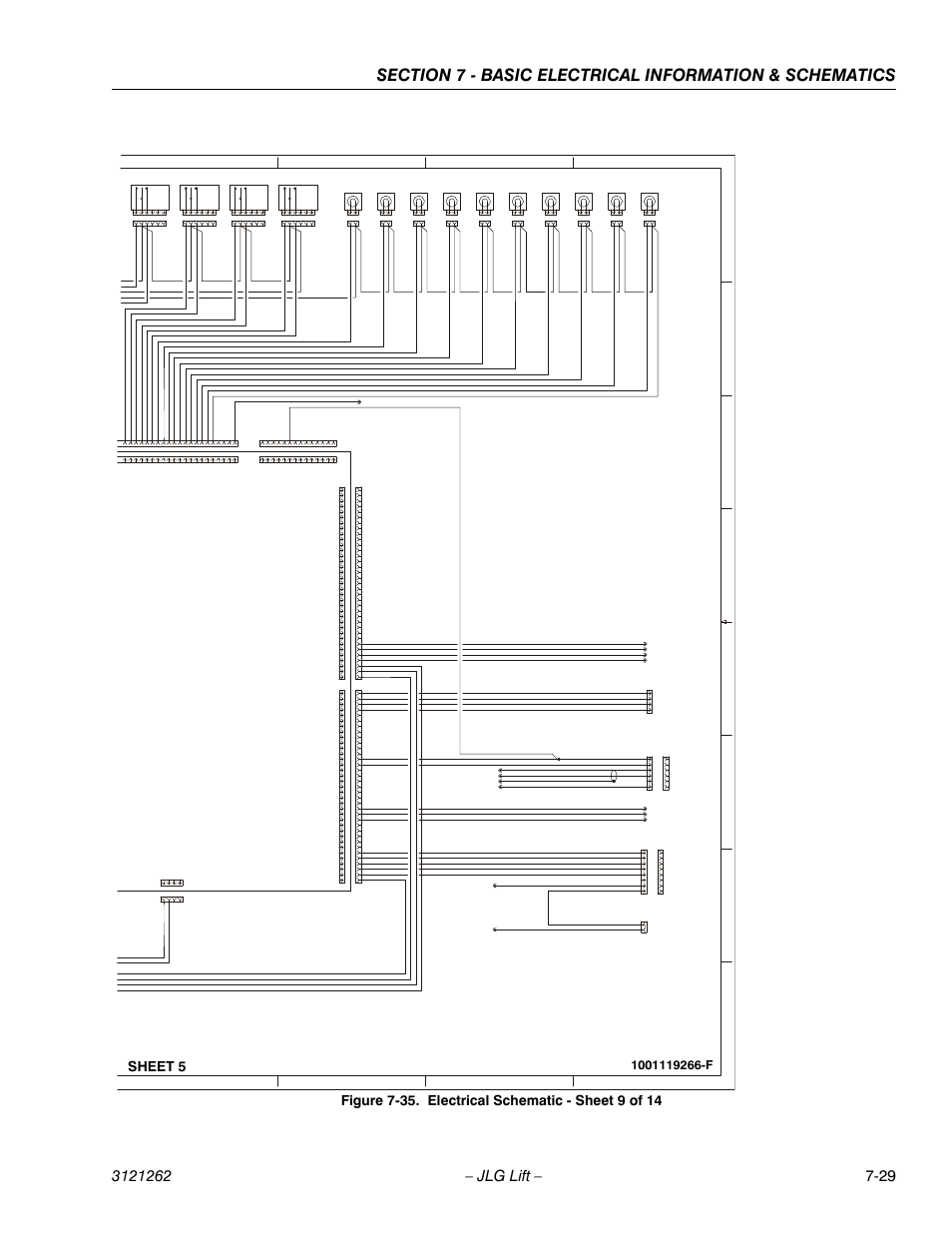 Electrical schematic - sheet 9 of 14 -29, Ground box, J1 (white) j2 (gray) j4 (blue) j3 (black) | JLG 1500SJ Service Manual User Manual | Page 609 / 628
