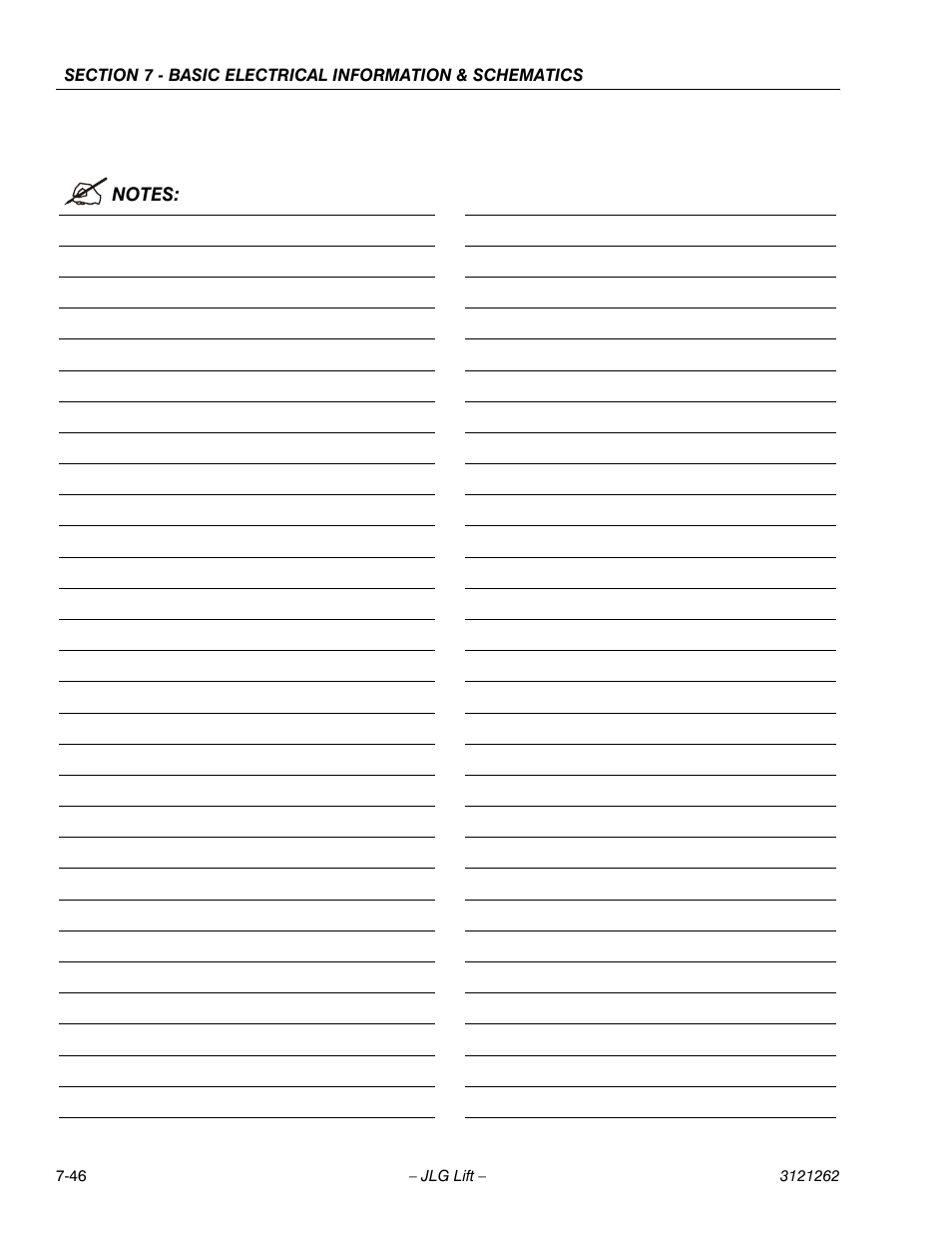 JLG 1500SJ Service Manual User Manual | Page 626 / 628
