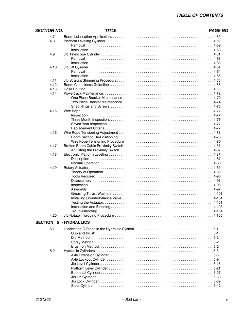 JLG 1500SJ Service Manual User Manual | Page 9 / 628