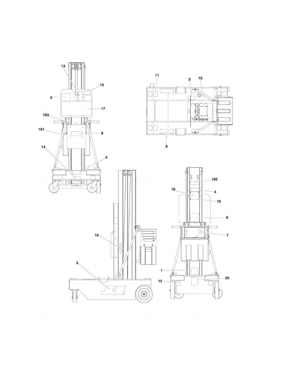 JLG 15AMI (3120876-2014) Parts Manual User Manual | Page 112 / 130