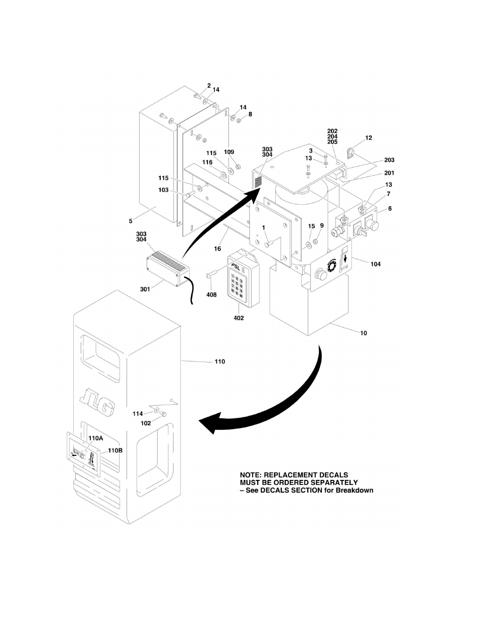 JLG 15AMI (3120876-2014) Parts Manual User Manual | Page 16 / 130