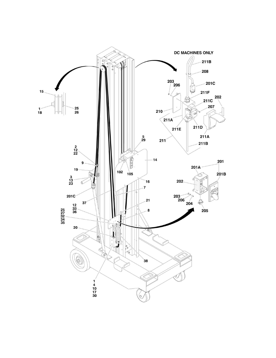 JLG 15AMI (3120876-2014) Parts Manual User Manual | Page 56 / 130