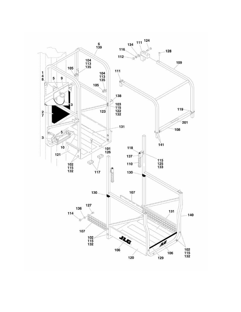 JLG 15AMI (3120876-2014) Parts Manual User Manual | Page 88 / 130