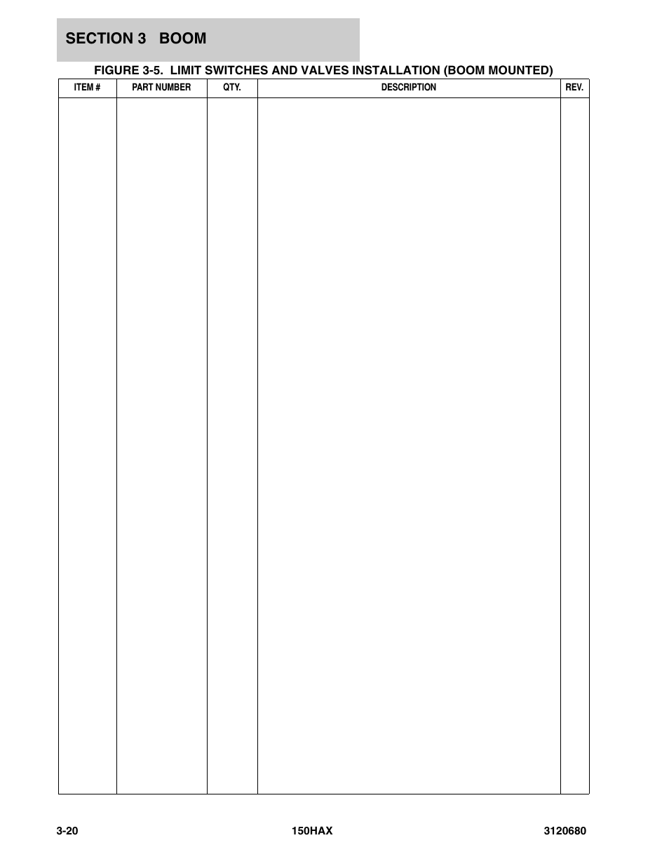 JLG 150HAX ANSI Parts Manual User Manual | Page 130 / 238