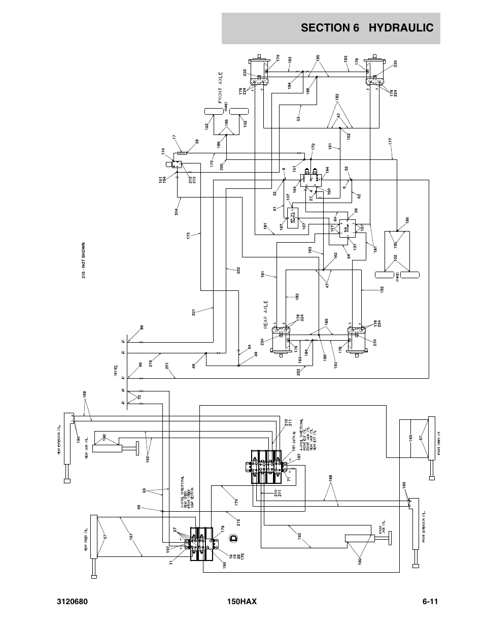 JLG 150HAX ANSI Parts Manual User Manual | Page 195 / 238