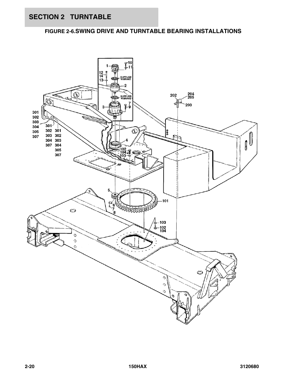 JLG 150HAX ANSI Parts Manual User Manual | Page 58 / 238
