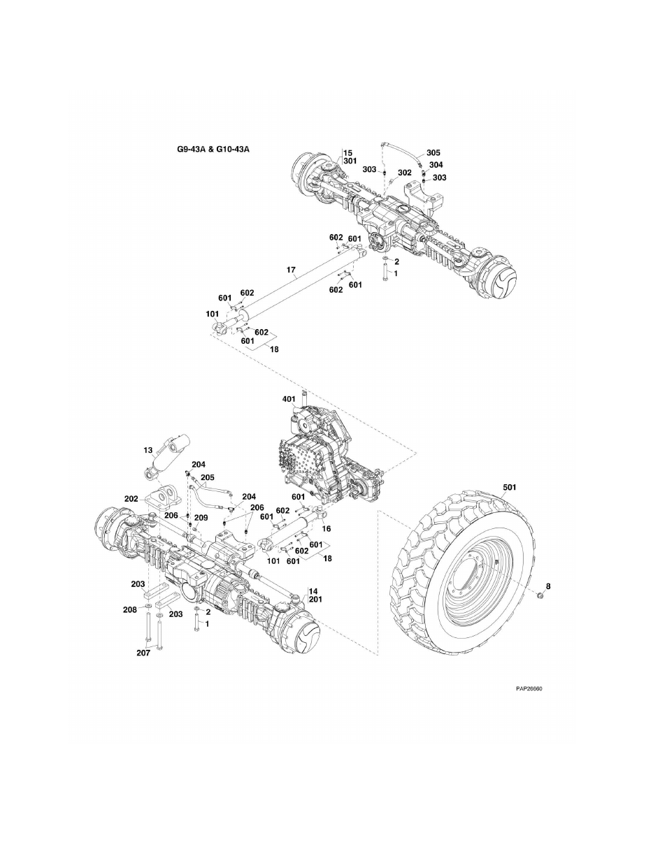 JLG G6-42A Parts Manual User Manual | Page 130 / 478