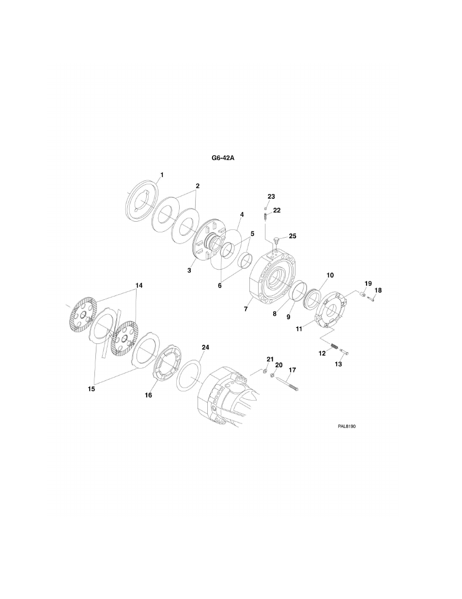 Figure 5-10. brakes g6-42a | JLG G6-42A Parts Manual User Manual | Page 150 / 478