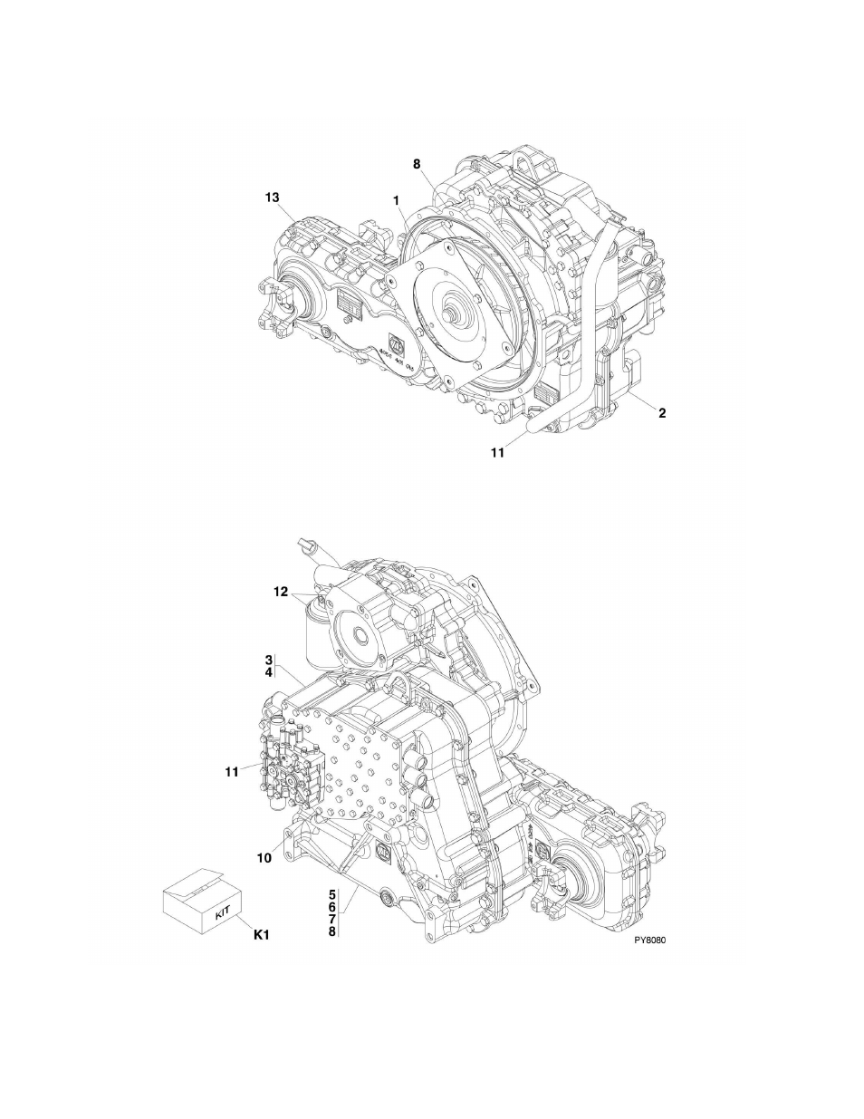 Figure 5-21. zf transmission | JLG G6-42A Parts Manual User Manual | Page 176 / 478