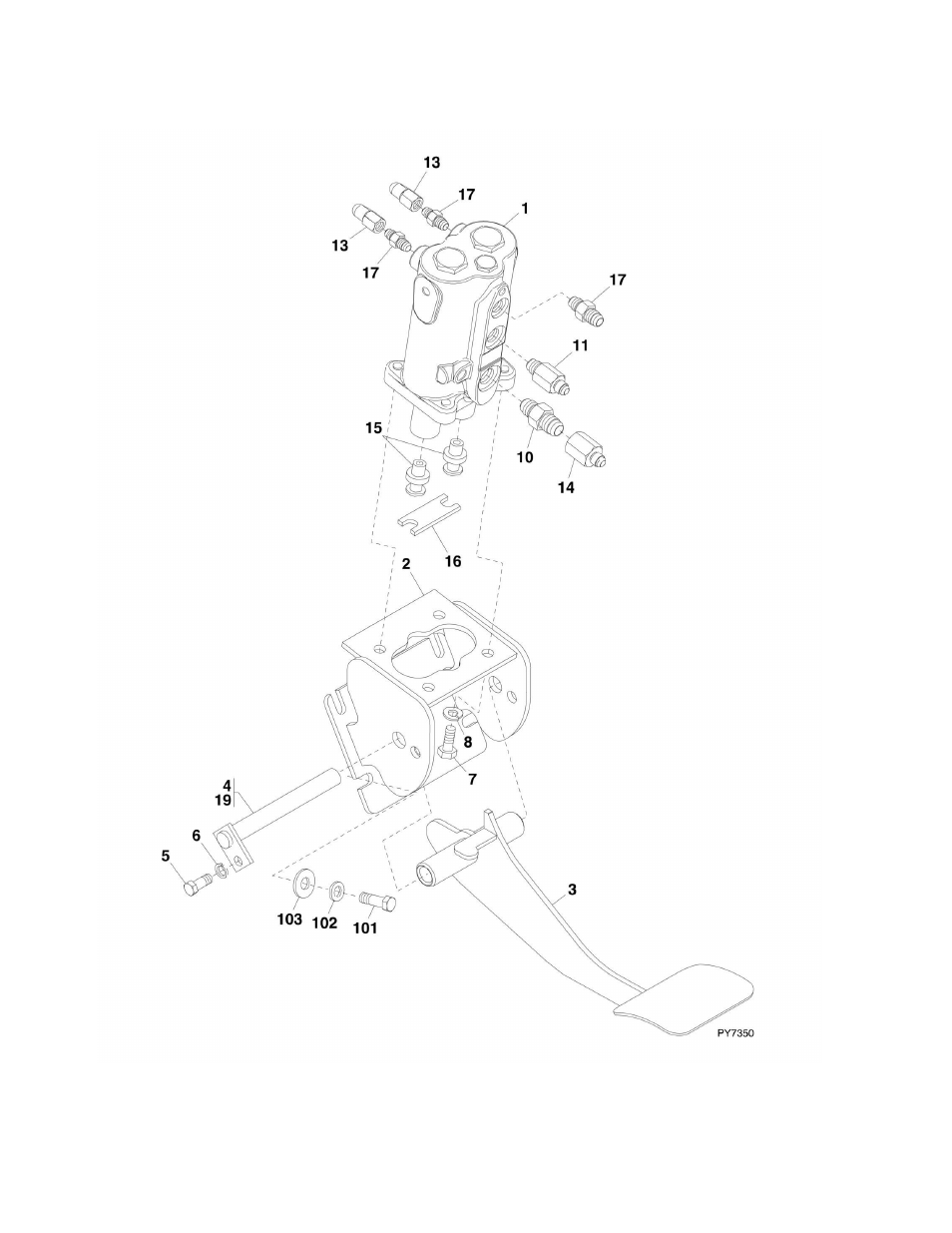 Figure 7-1. brake | JLG G6-42A Parts Manual User Manual | Page 238 / 478
