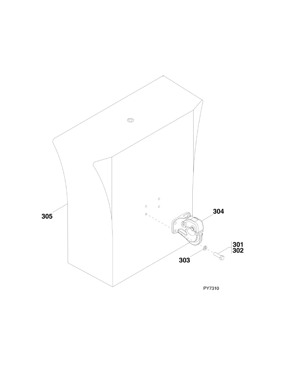 Figure 1-5. pintle hook | JLG G6-42A Parts Manual User Manual | Page 26 / 478