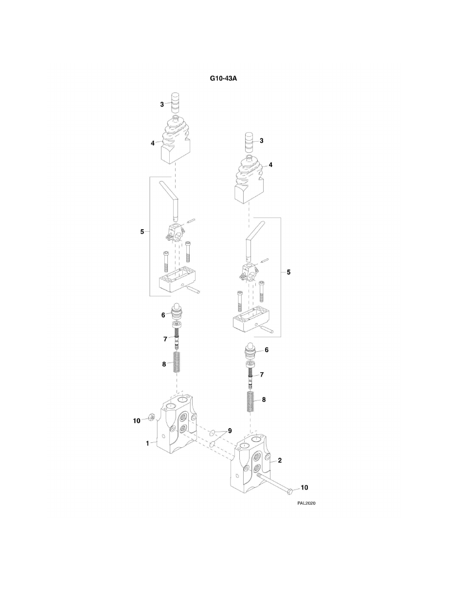 Figure 7-13. outrigger controller | JLG G6-42A Parts Manual User Manual | Page 262 / 478