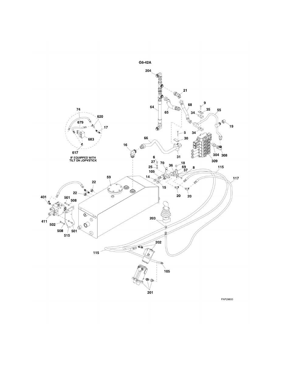 Figure 8-3. dump circuit g6-42a | JLG G6-42A Parts Manual User Manual | Page 274 / 478