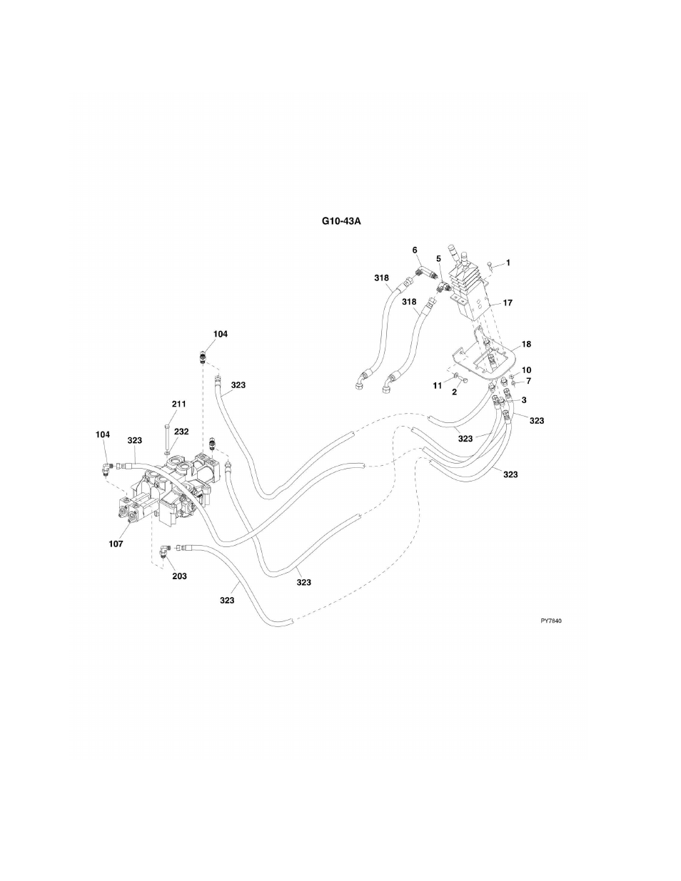 Figure 8-10. outrigger controller | JLG G6-42A Parts Manual User Manual | Page 292 / 478