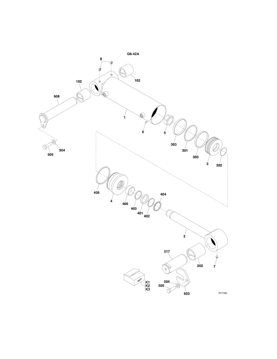 JLG G6-42A Parts Manual User Manual | Page 332 / 478