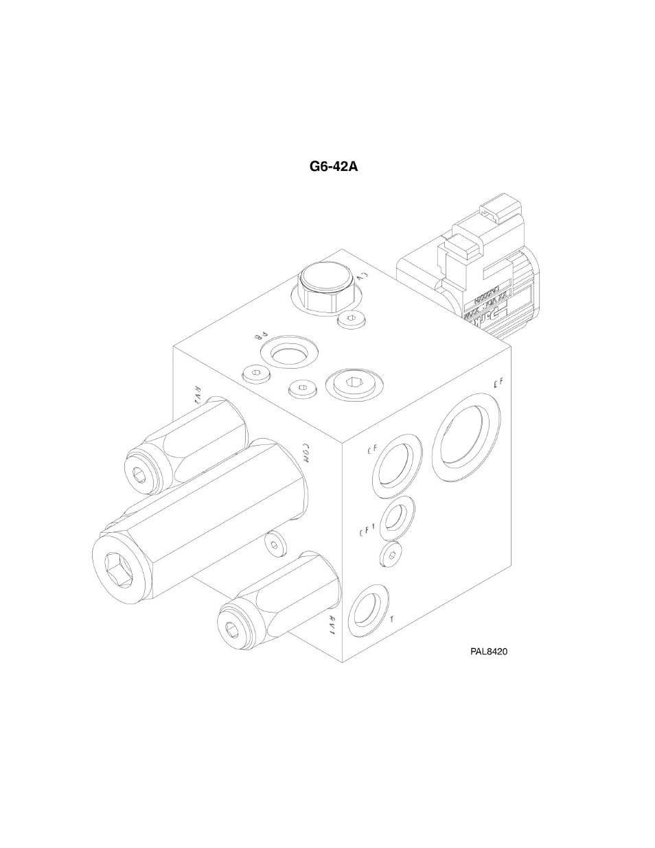 Figure 9-31. priority valve | JLG G6-42A Parts Manual User Manual | Page 382 / 478