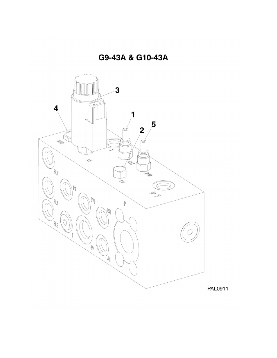 Figure 9-33. hydraulic valve | JLG G6-42A Parts Manual User Manual | Page 386 / 478
