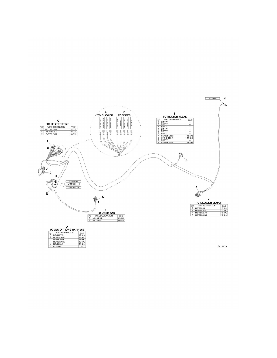 Figure 10-15. enclosed cab option harness | JLG G6-42A Parts Manual User Manual | Page 426 / 478