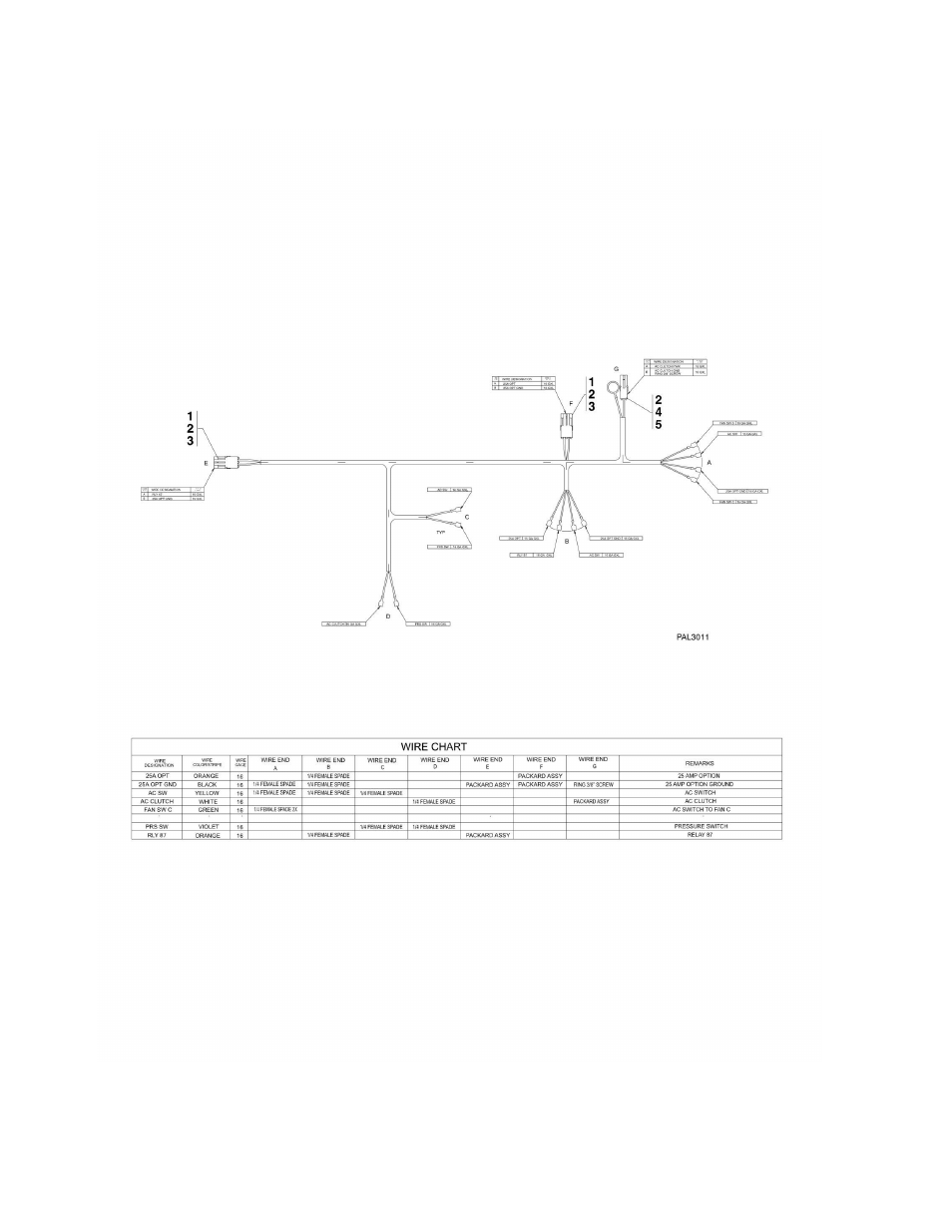 Figure 10-22. a/c harness | JLG G6-42A Parts Manual User Manual | Page 440 / 478