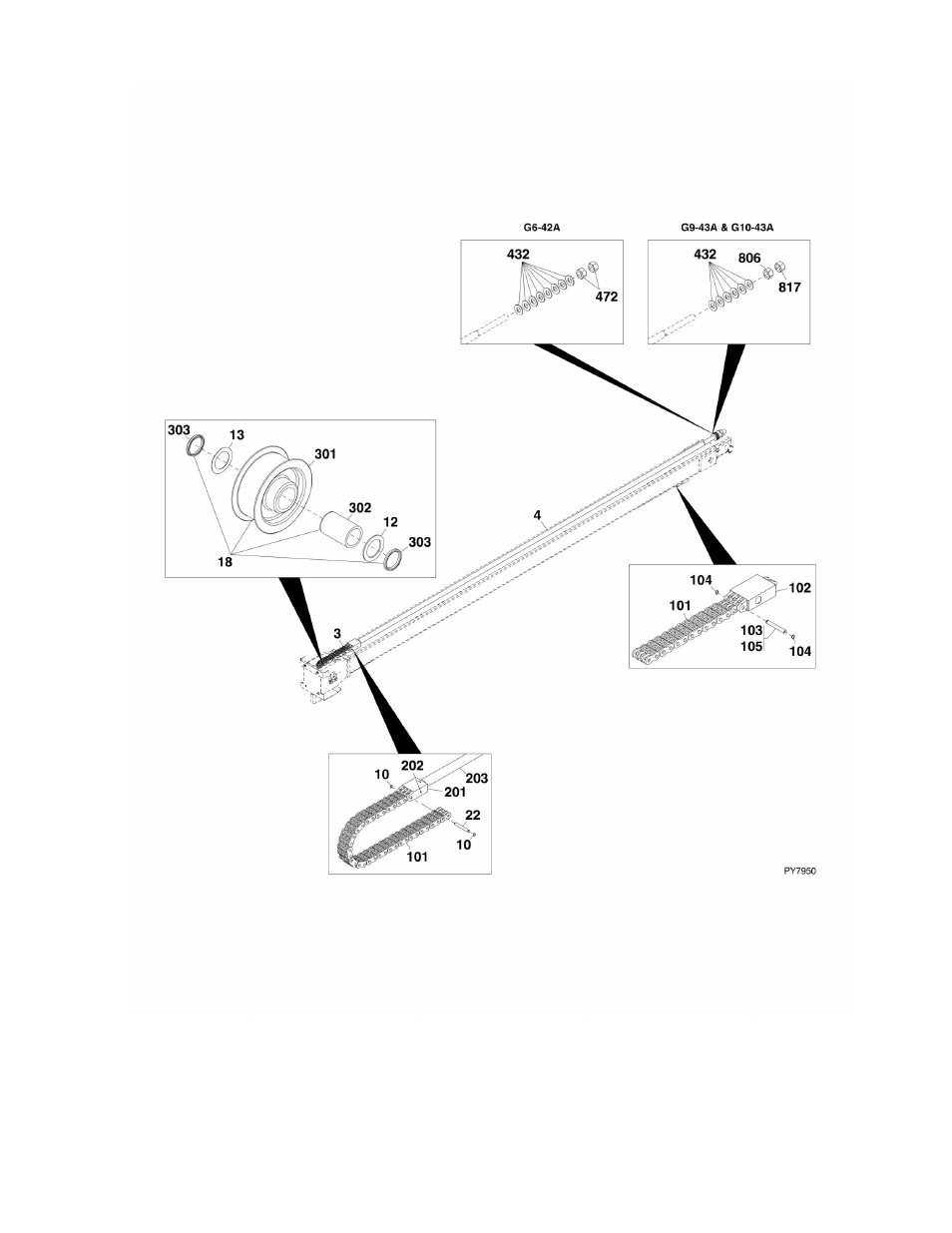 JLG G6-42A Parts Manual User Manual | Page 47 / 478