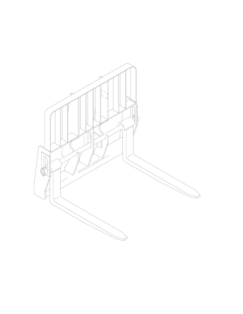 Figure 3-8. forks | JLG G6-42A Parts Manual User Manual | Page 72 / 478