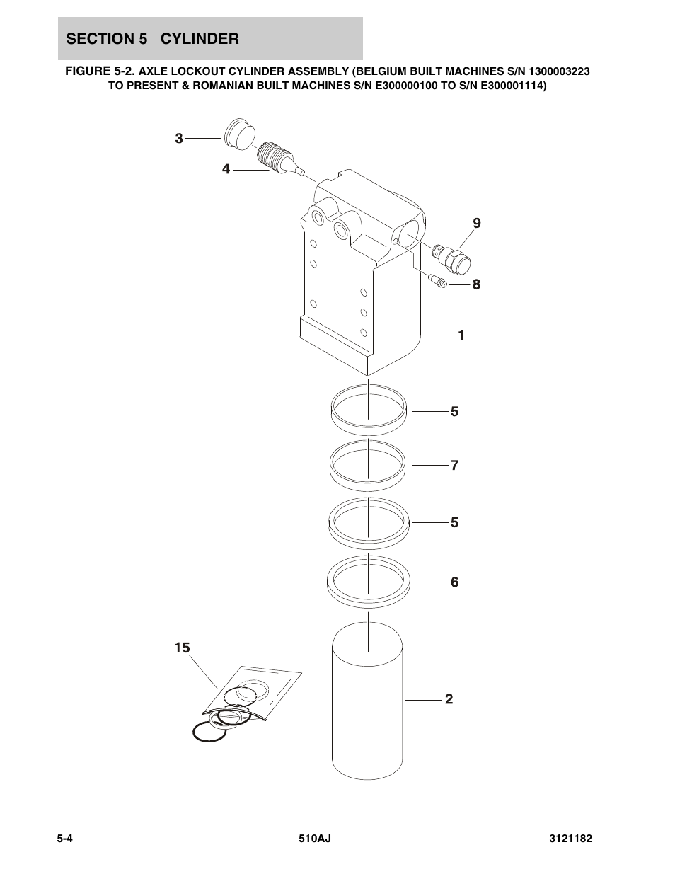 JLG 510AJ Parts Manual User Manual | Page 206 / 336