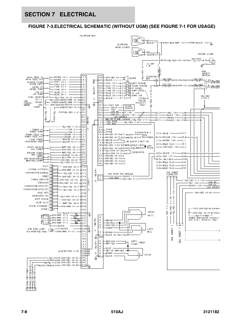 JLG 510AJ Parts Manual User Manual | Page 250 / 336