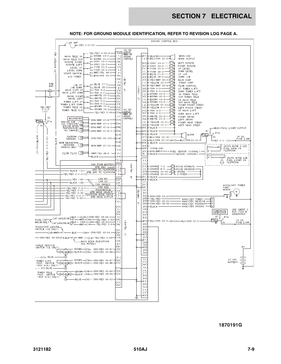 JLG 510AJ Parts Manual User Manual | Page 251 / 336