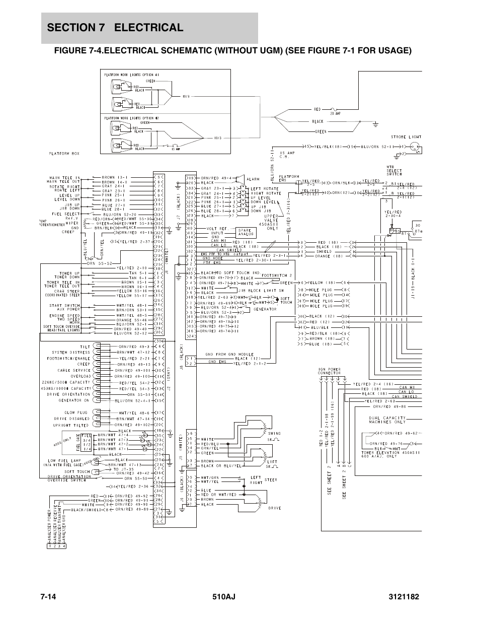 JLG 510AJ Parts Manual User Manual | Page 256 / 336