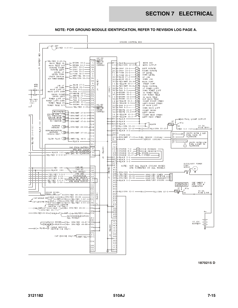 JLG 510AJ Parts Manual User Manual | Page 257 / 336