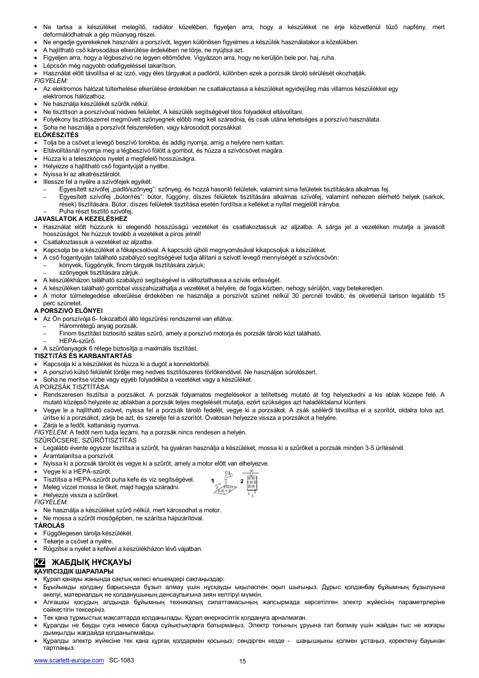 Scarlett SC-1083 User Manual | Page 15 / 18