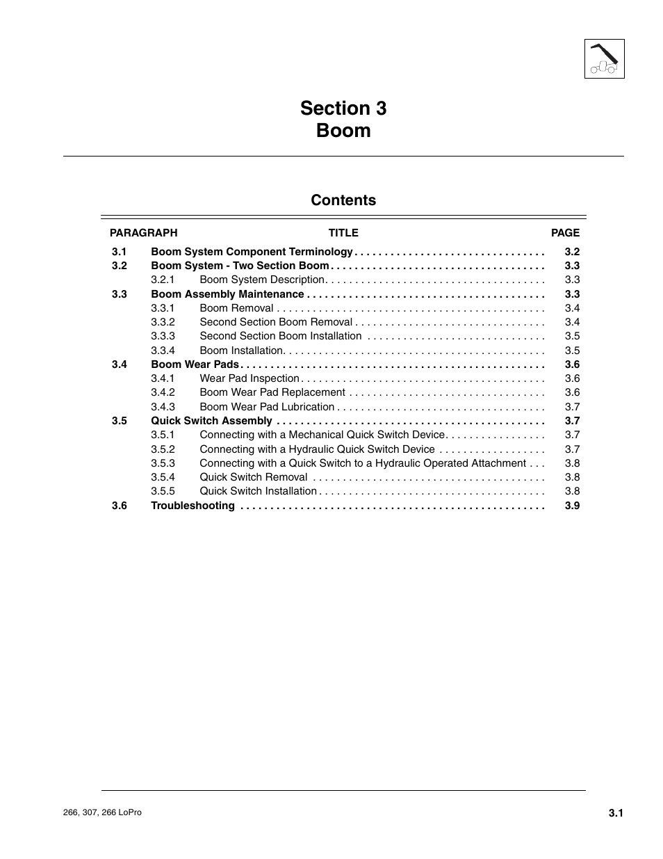 JLG 266 LoPro Service Manual User Manual | Page 23 / 126