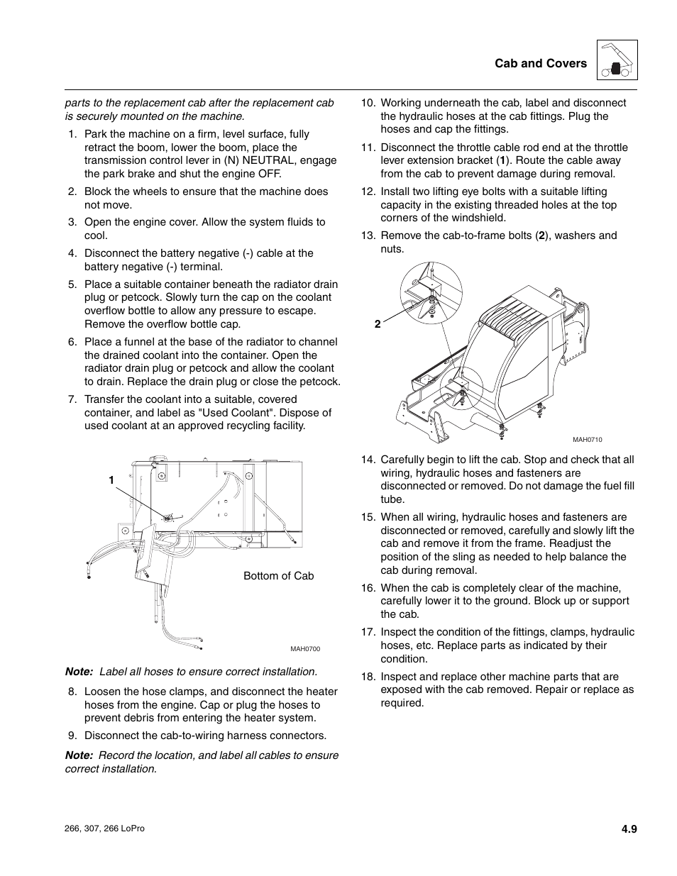 JLG 266 LoPro Service Manual User Manual | Page 41 / 126
