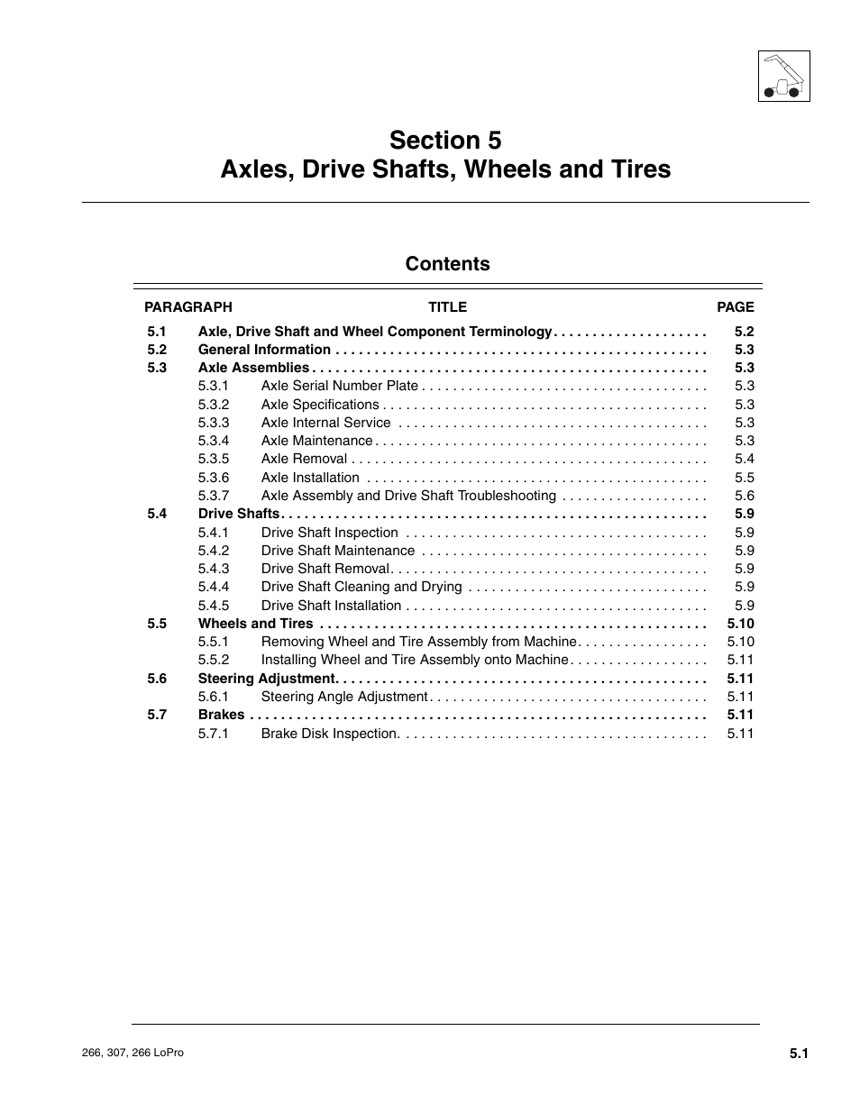 JLG 266 LoPro Service Manual User Manual | Page 43 / 126