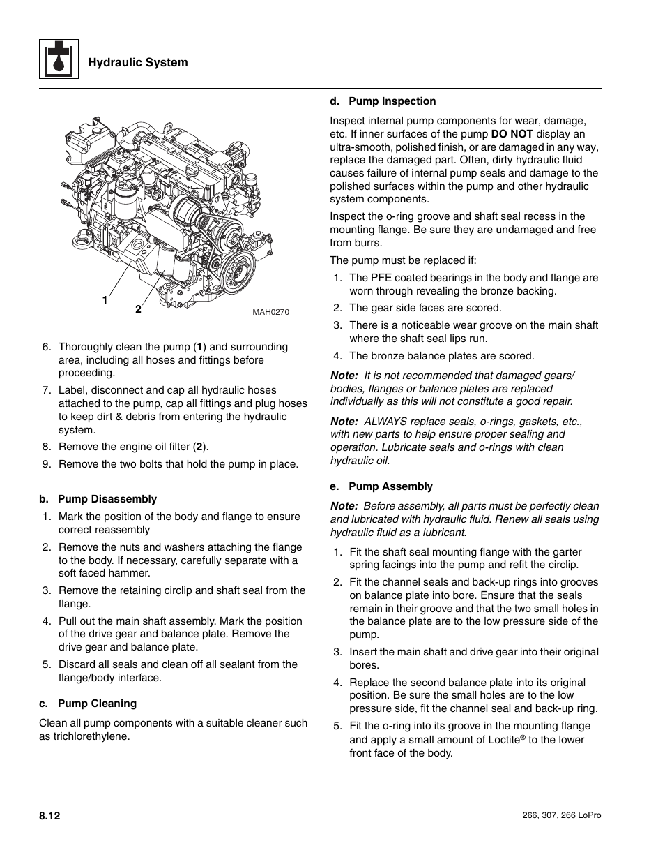JLG 266 LoPro Service Manual User Manual | Page 82 / 126