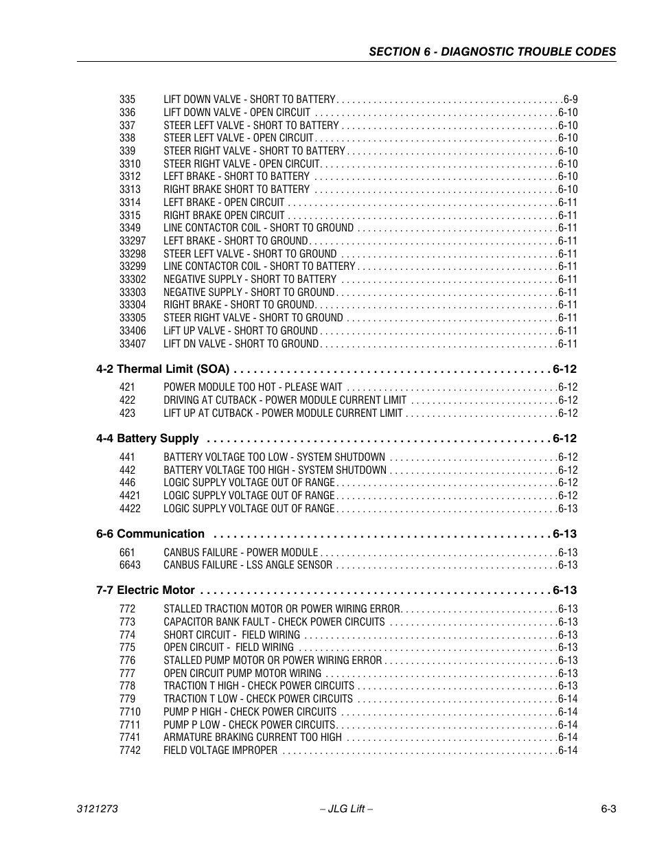 JLG 3248RS/10RS Service Manual User Manual | Page 113 / 150