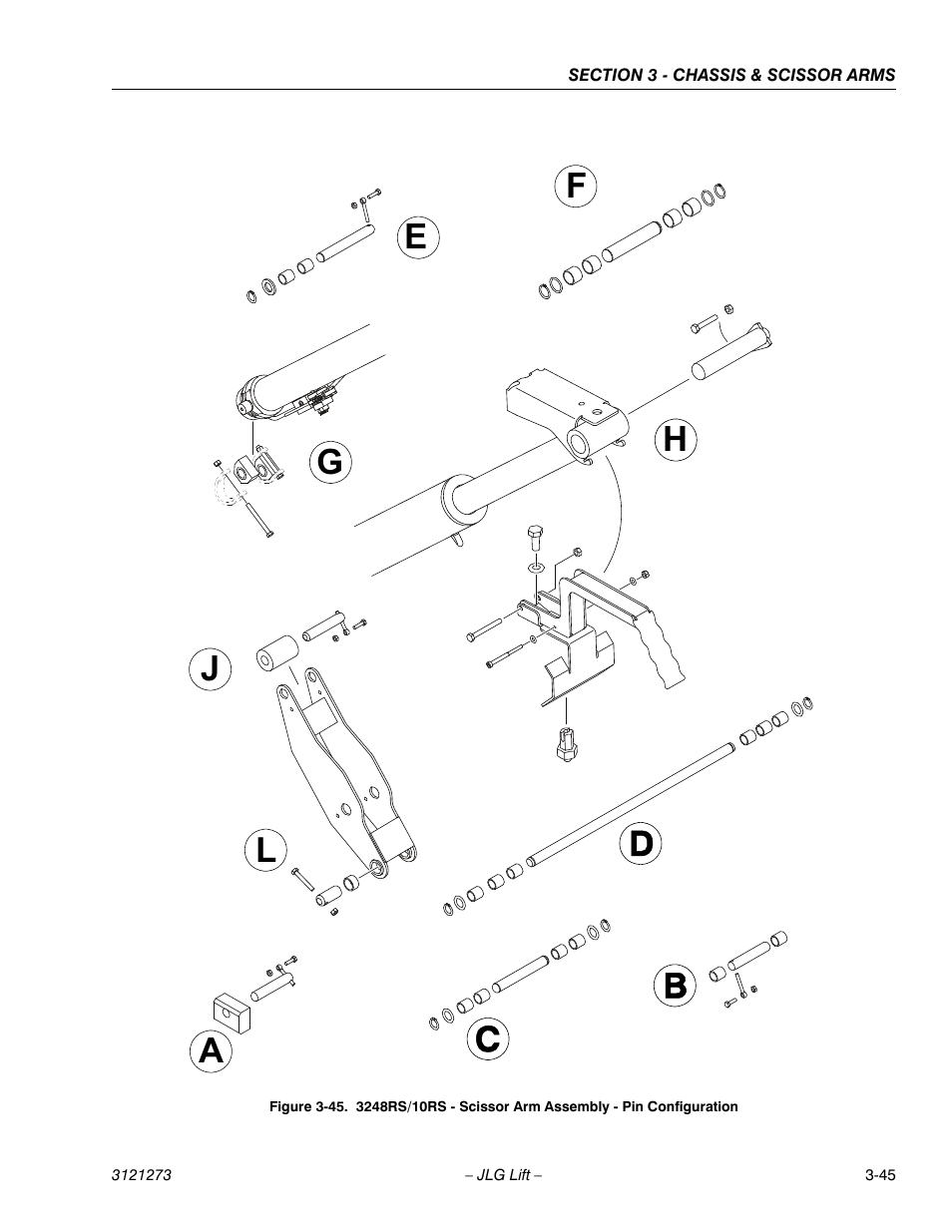 D figure 3- 45 | JLG 3248RS/10RS Service Manual User Manual | Page 77 / 150