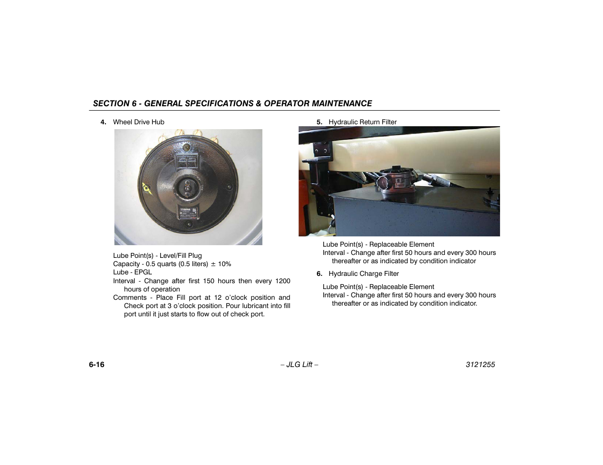JLG 1100SJP Operator Manual User Manual | Page 116 / 130