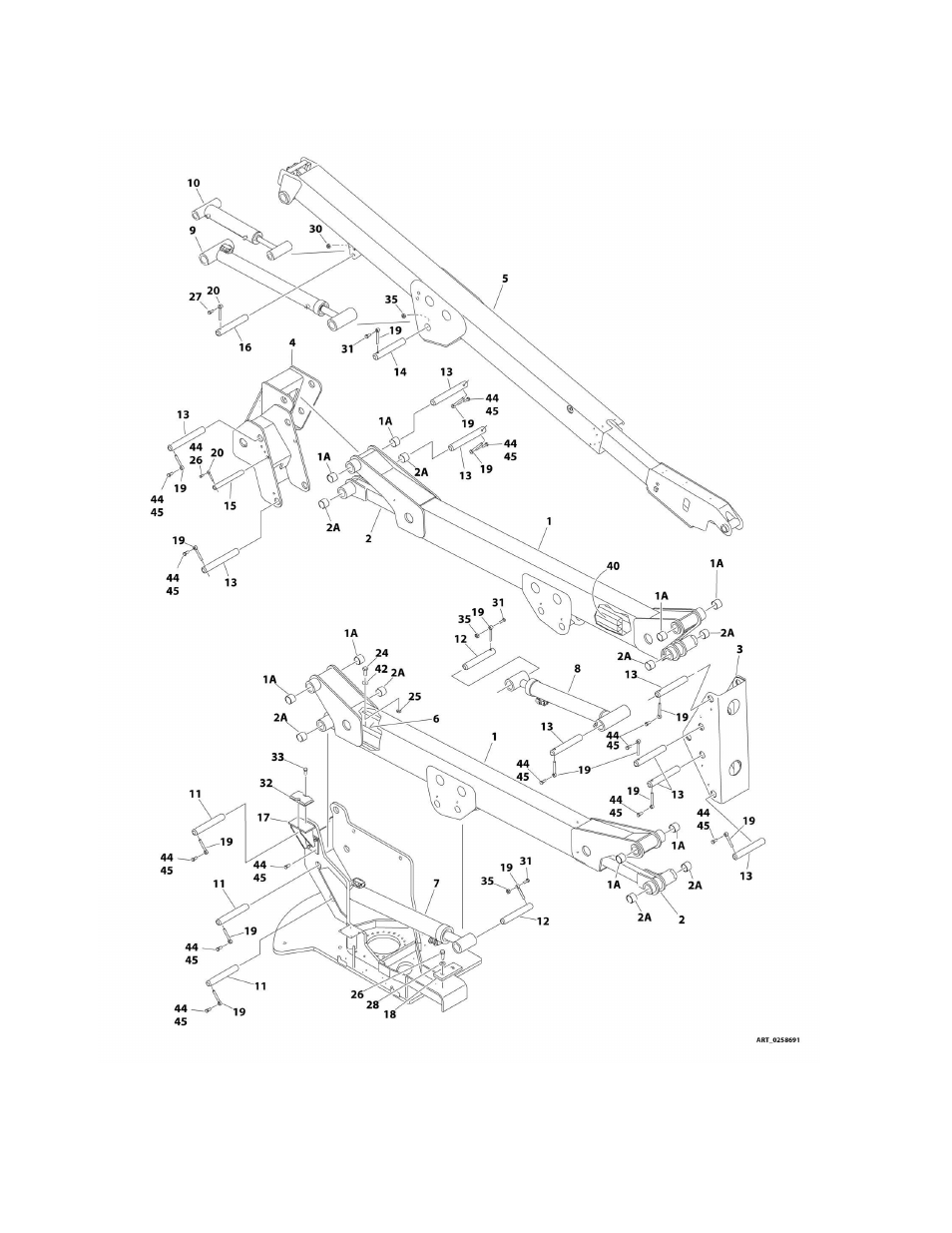 JLG M450 Parts Manual User Manual | Page 154 / 440