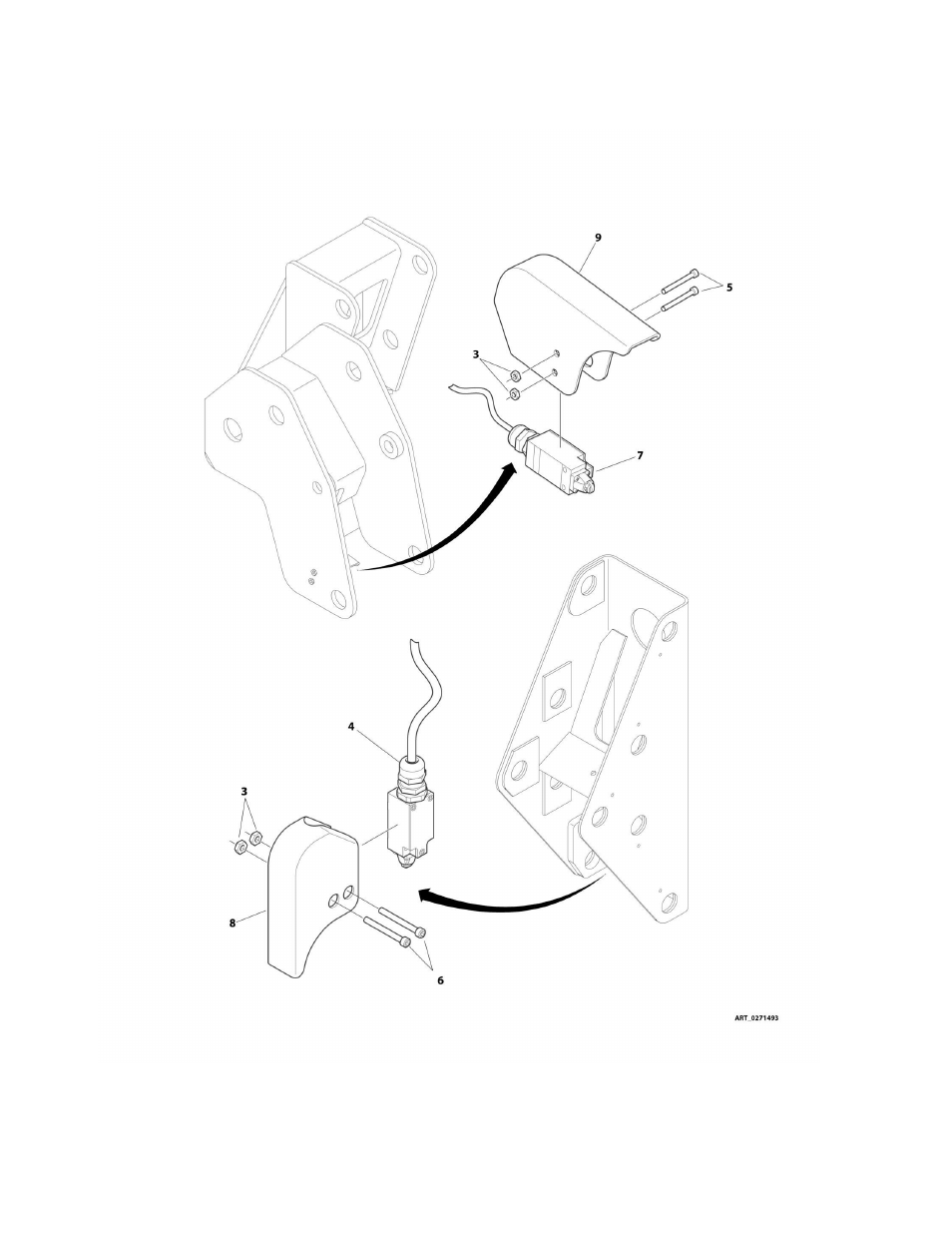 Figure 4-11. limit switches installation | JLG M450 Parts Manual User Manual | Page 174 / 440