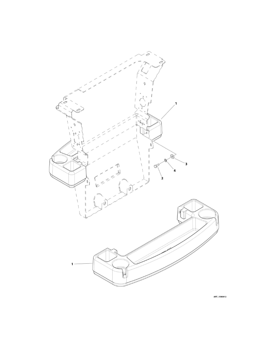 Figure 5-7. tray assembly | JLG M450 Parts Manual User Manual | Page 190 / 440