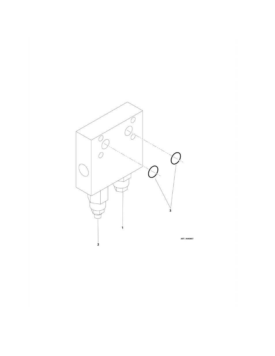 Figure 6-15. counterbalance valve assembly | JLG M450 Parts Manual User Manual | Page 248 / 440