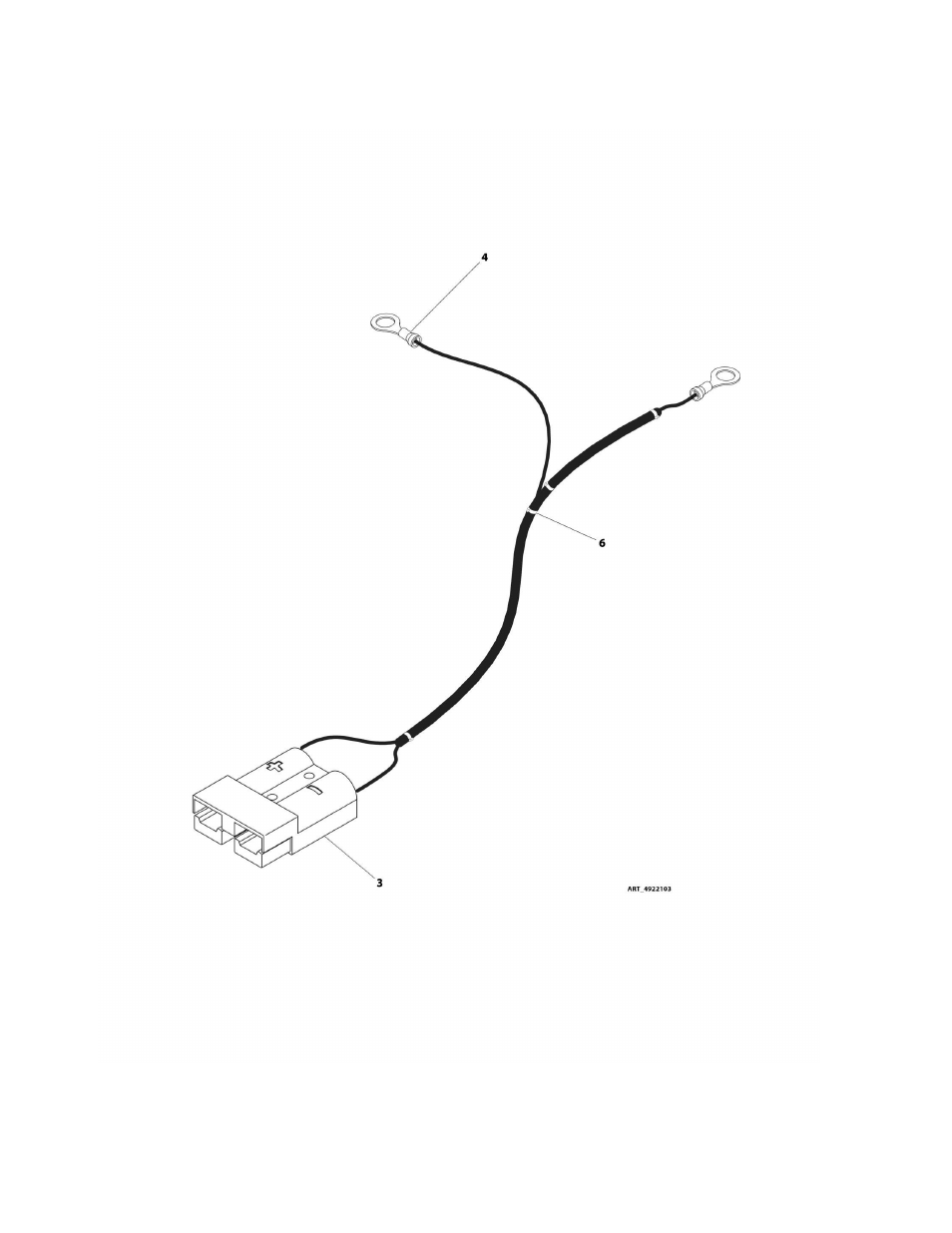Figure 8-2. battery charger harness | JLG M450 Parts Manual User Manual | Page 268 / 440