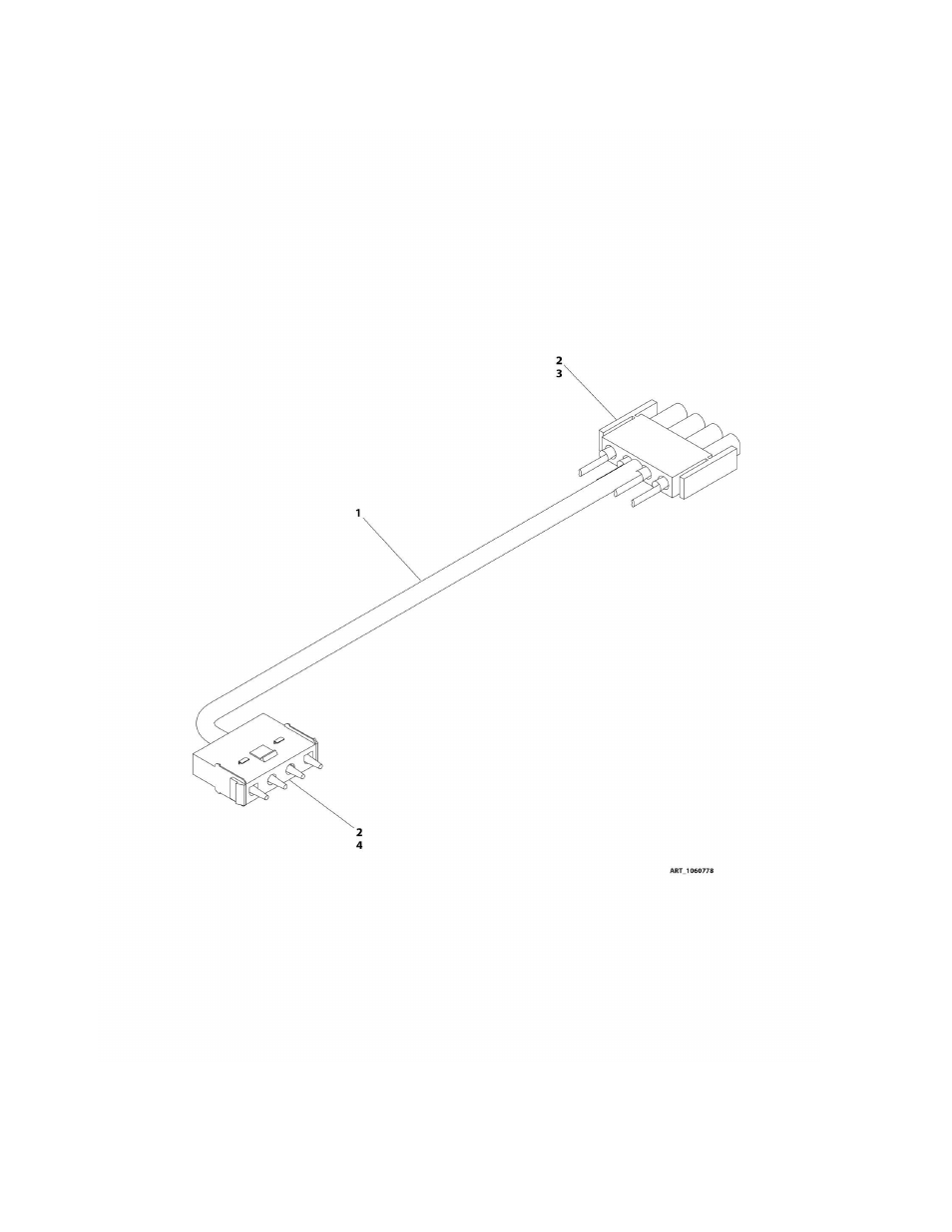 Figure 8-10. led remote harness | JLG M450 Parts Manual User Manual | Page 284 / 440