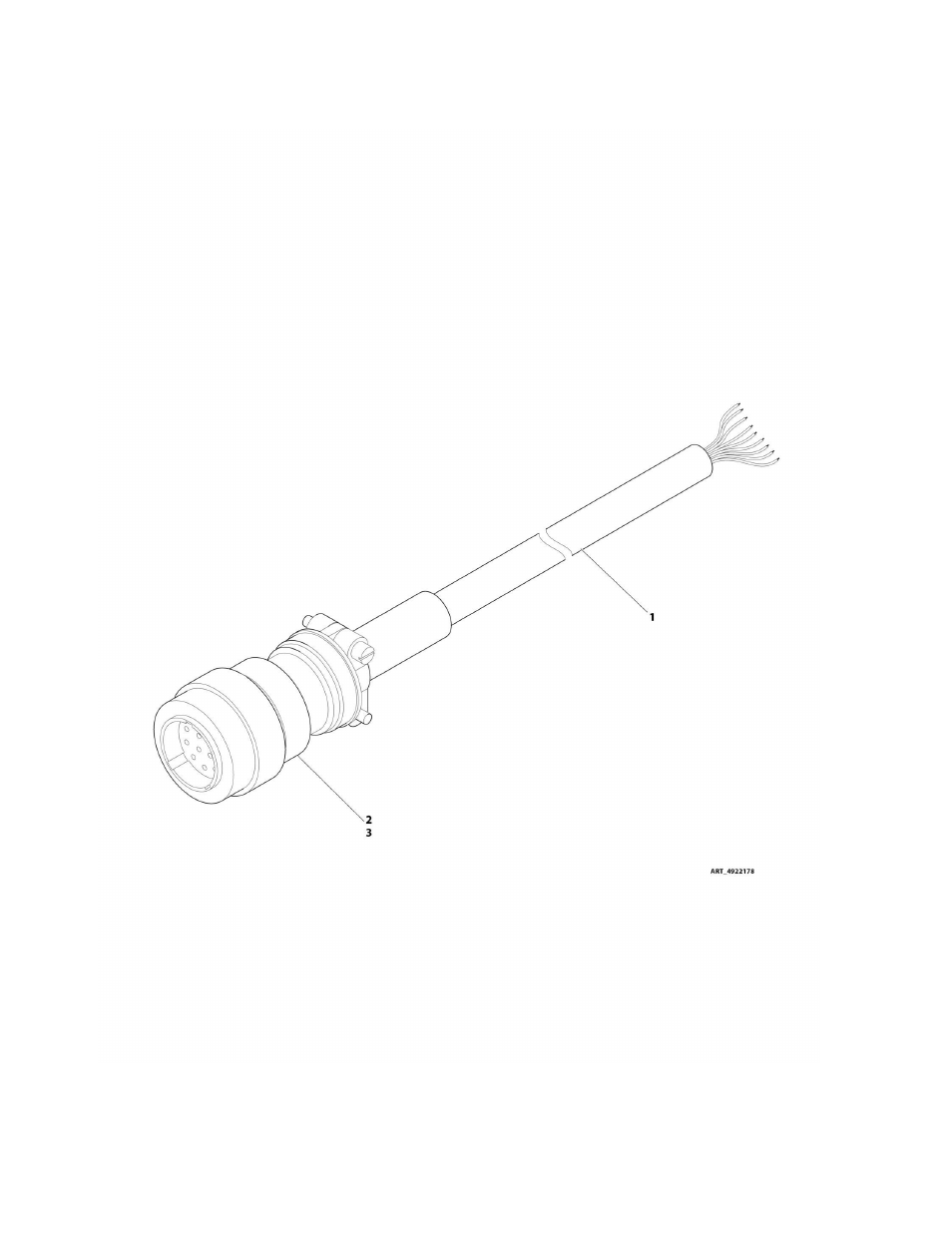 Figure 8-21. main boom harness assembly | JLG M450 Parts Manual User Manual | Page 306 / 440