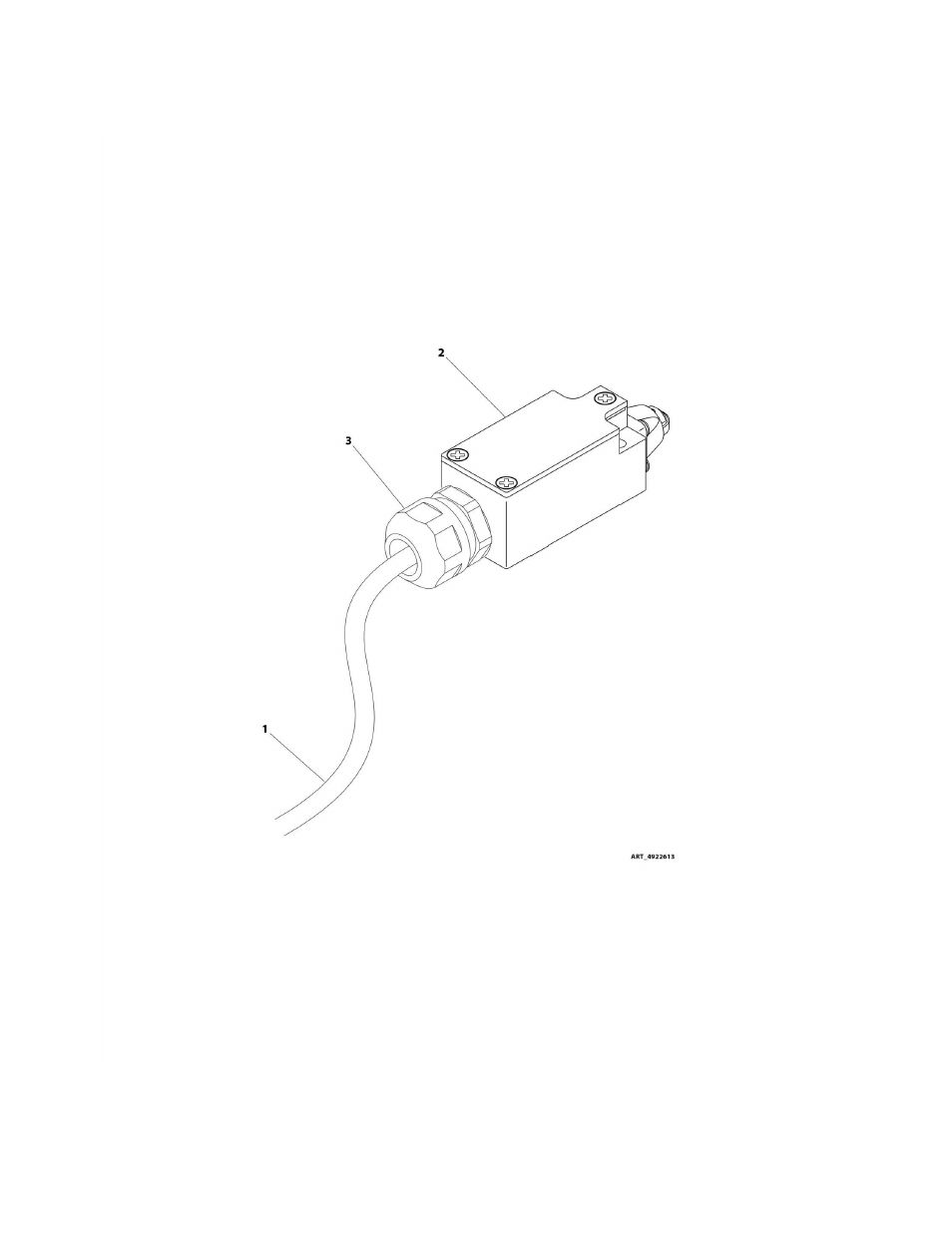 Figure 8-25. boom limit switch harness - upper | JLG M450 Parts Manual User Manual | Page 314 / 440