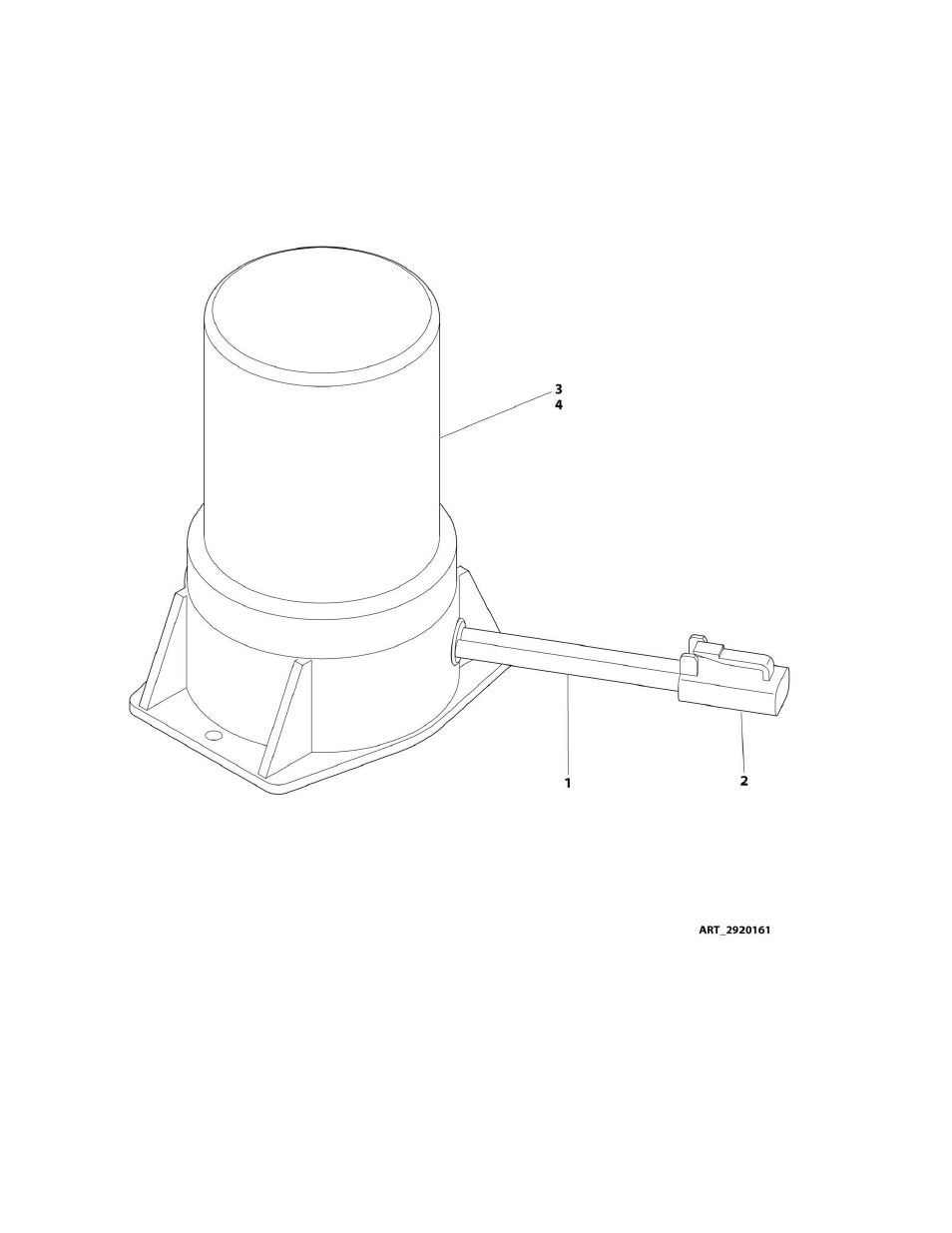 Figure 8-55. strobe light - amber - harness | JLG M450 Parts Manual User Manual | Page 374 / 440