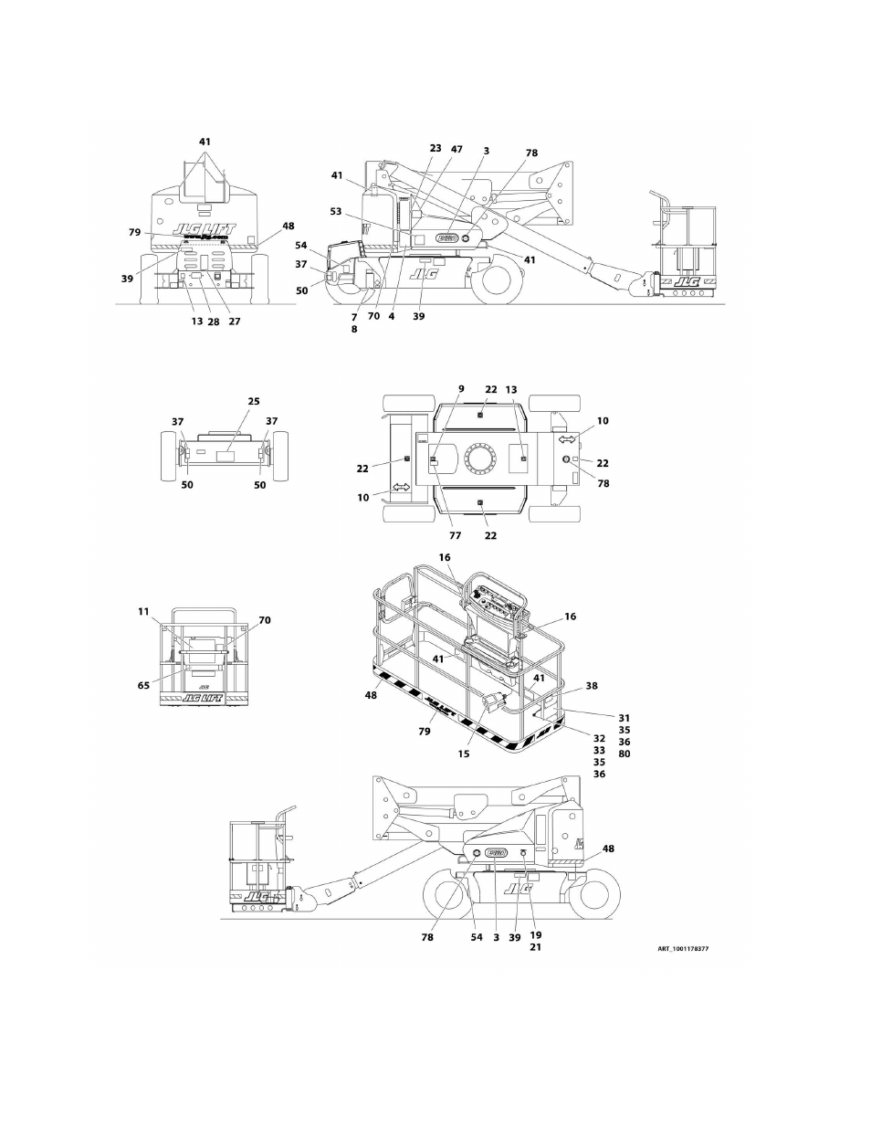 JLG M450 Parts Manual User Manual | Page 396 / 440